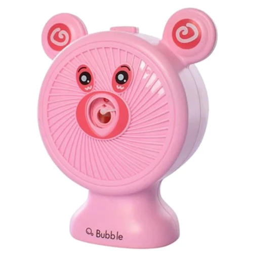 Генератор мильних бульбашок Ведмедик (S680-13A(Pink))