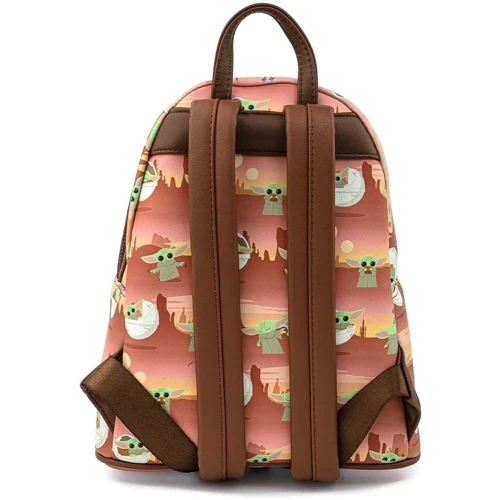 Рюкзак Loungefly Star Wars The Mandalorian - The Child Baby Yoda Mini Backpack (STBK0201): Возрастная группа от 12 до 16 лет