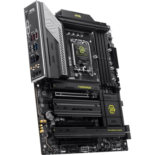 MSI MAG Z890 TOMAHAWK WIFI UA: Разъемы на задней панели HDMI, Thunderbolt, USB 3.2 Gen 1, USB 3.2 Gen 2, USB Type-C