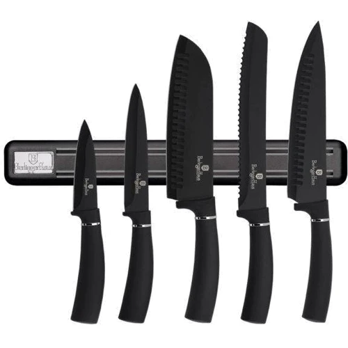 Набір кухонних ножів Berlinger Haus Black Silver Collection6 предметів (BH 2536)