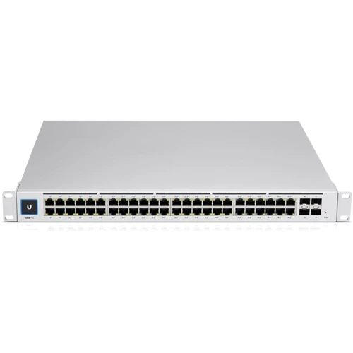 Сетевой коммутатор Ubiquiti USW-Pro-48: Порты только Gigabit Ethernet (10/100/1000)