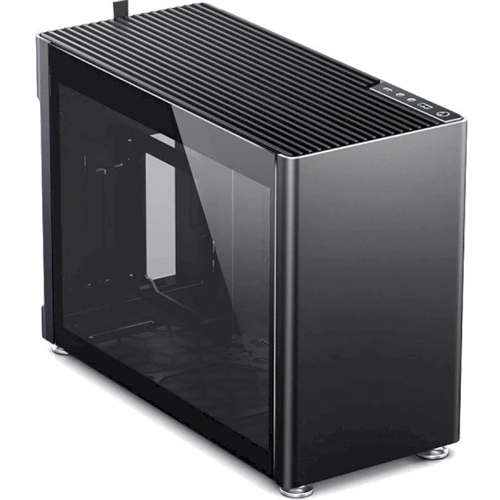 Корпус JONSPLUS i100-G Aluminum, Black (i100-G_Black): Типоразмер Mini (Micro)-Tower