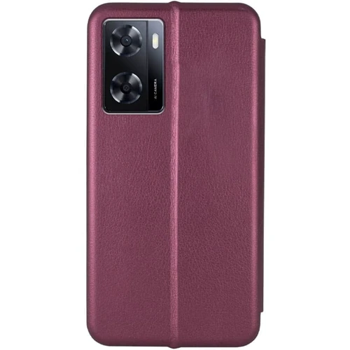 Чехол для телефонов Fashion Classy Burgundy for Oppo A57s / A77s: Тип чехол-книжка