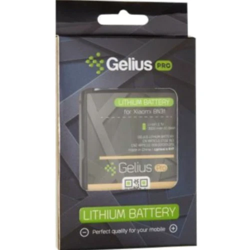 Аккумулятор Gelius Pro 3320mah (BN31) for Xiaomi Mi A1/Mi5x/Redmi Note 5A: Производитель Gelius