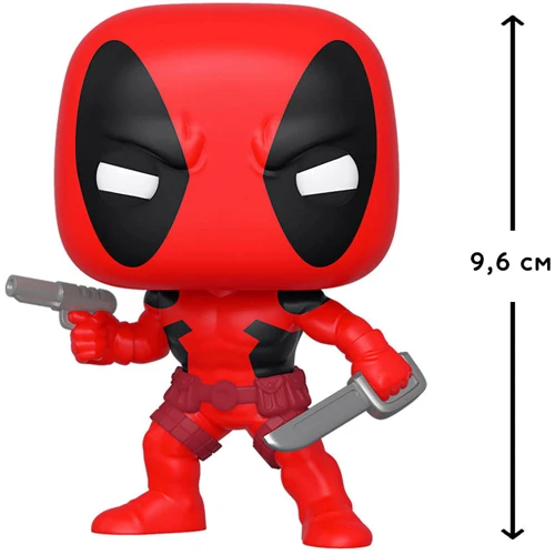 Игровая фигурка Funko POP! cерии Marvel: 80-е – Дэдпул (44154): Тип Персонаж мультфильма, фильма
