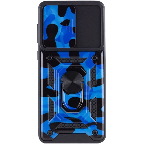 Аксессуар для смартфона Mobile Case Camshield Serge Ring Camo Army Blue for Xiaomi Redmi A1: Материал TPU (термополиуретан) и поликарбонат