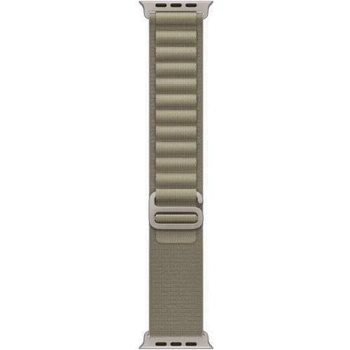 Apple Watch Ultra 2 GPS + Cellular 49mm Titanium Case with Olive Alpine Loop - Medium (MREY3)  фото 9