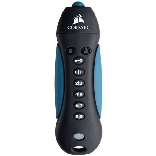 USB-флешка Corsair 16GB Padlock 3 USB 3.0 Black / Blue (CMFPLA3B-16GB)