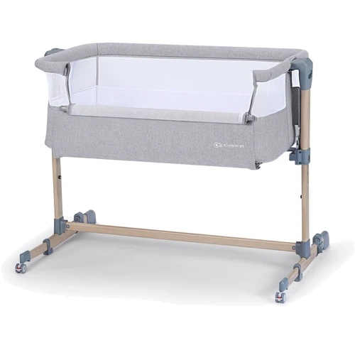 Приставная кроватка-люлька Kinderkraft Neste Air Grey Wood (KKLNEAIRGRY00W) фото 8