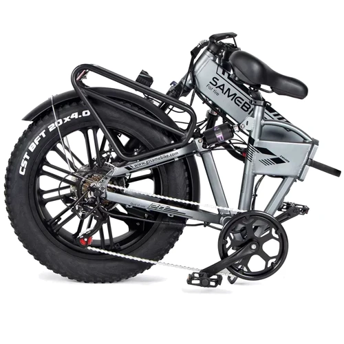 Электровелосипед SAMEBIKE XWXL09 (750 Вт, 10 А/ч, 48 В), колеса 20", серый: Емкость батареи, ВтЧ 480
