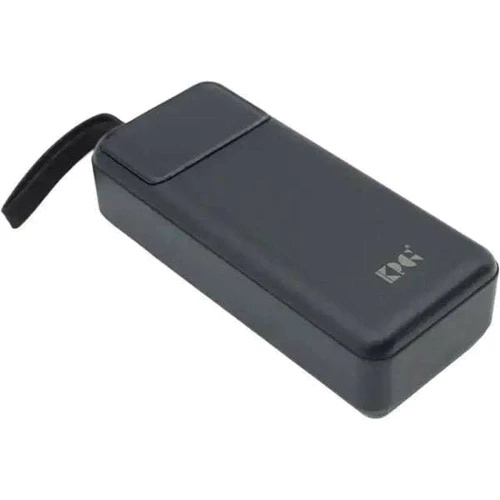Зовнішній акумулятор King Power Bank 30000mAh QC3.0 LED 22.5W Black (KPG-302)