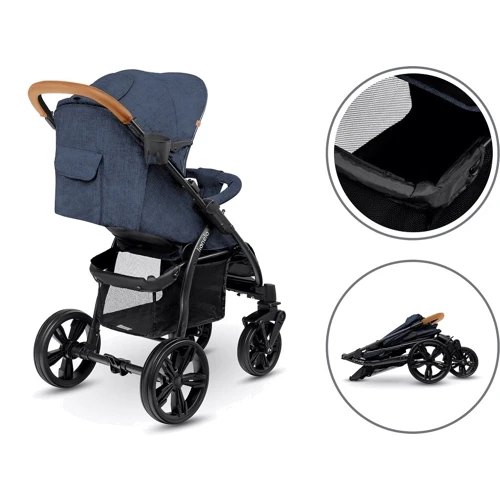 Коляска прогулочная Lionelo Annet Blue Denim: Пол ребенка Унисекс