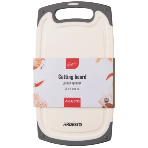 Разделочная доска Ardesto Gemini 25х15х0.8 см (AR1425BG)