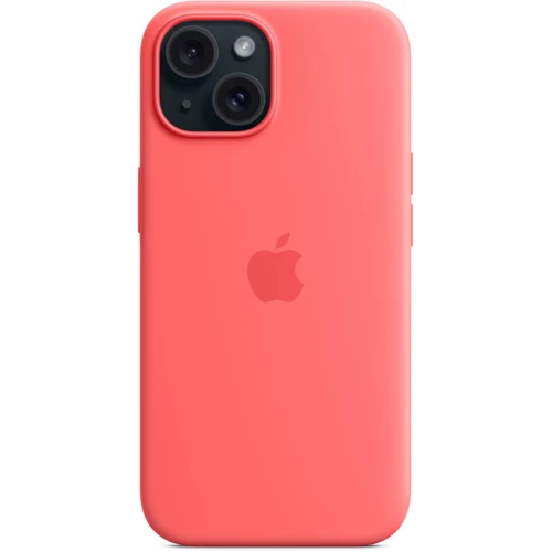 Чохол для iPhone Apple iPhone 15 Silicone Case з MagSafe - Guava (MT0V3ZM/A): Тип аксесуара чехол