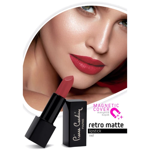 Pierre Cardin Retro Matte Lipstick № 153 Красный Помада для губ 4 g: Страна производитель Турция