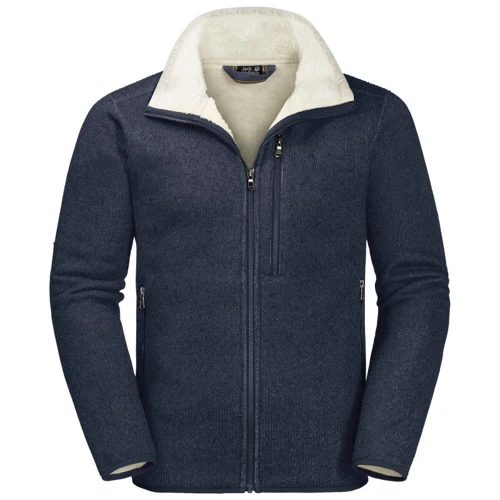 Толстовка Jack Wolfskin Robson Fjord Jacket 1706721-1010 48 синяя на молнии