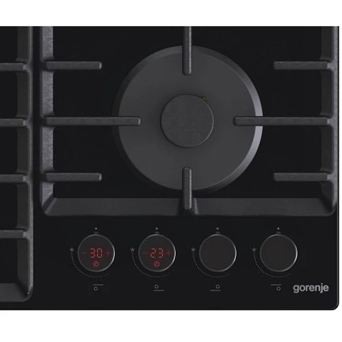 Варочная поверхность Gorenje GKTW642SYB: Расположение панели спереди
