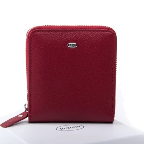 Женский кошелек Dr. Bond бордовый (35148 bordeaux-red)