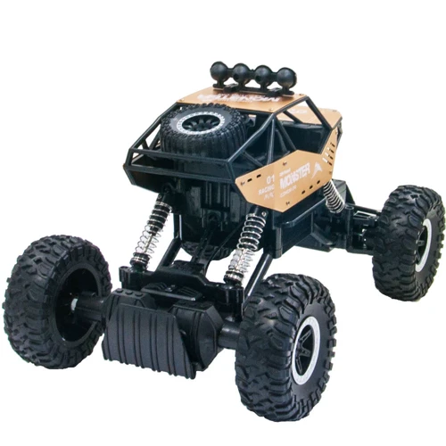Автомобиль OFF-ROAD CRAWLER на р/у – Force (золотой, аккум. 7.2V, метал. корпус, 1:14) (SL-122RHG)