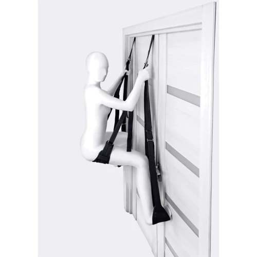 Секс-качели на дверь Sex swing on the door Anonymo, nylon, black