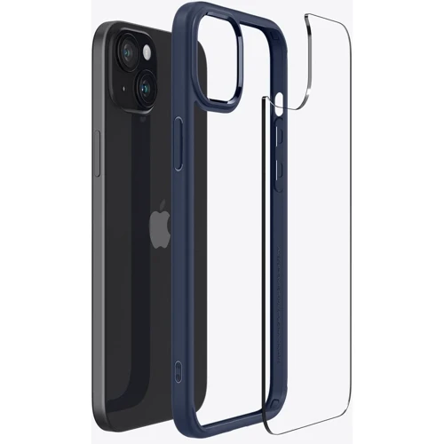 Чехол для iPhone Spigen Ultra Hybrid Navy Blue (ACS06659) for iPhone 15 Plus: Тип чехла накладка на заднюю часть