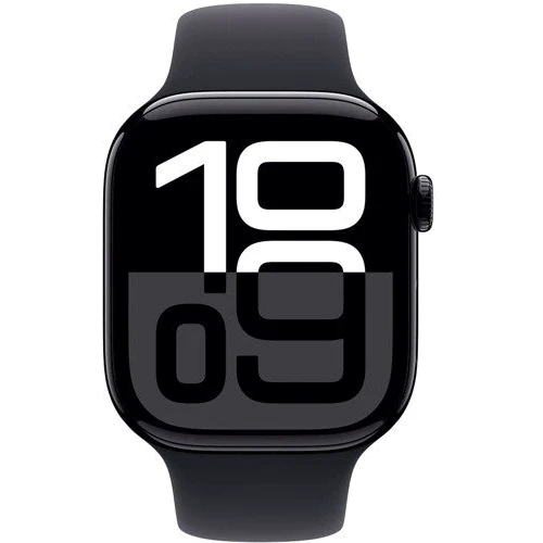 Apple Watch Series 10 GPS 46mm Jet Black Aluminium Case with Black Sport Band - M/L (MWWQ3) Approved Вітринний зразок фото 7