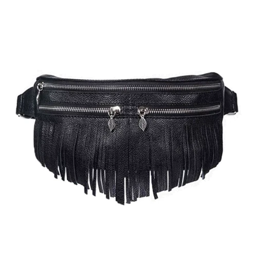Сумка поясная BlankNote Spirit оникс - черная (BN-BAG-15-onyx)