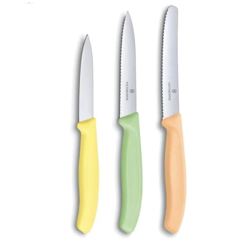 Набор кухонных ножей Victorinox SwissClassic Paring Set 3 пр. (6.7116.34L2): Материал рукояти полипропилен