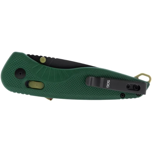 Ніж SOG Aegis AT Forest/Moss Tanto (SOG 11-41-13-41): Система відкривання однією рукою є