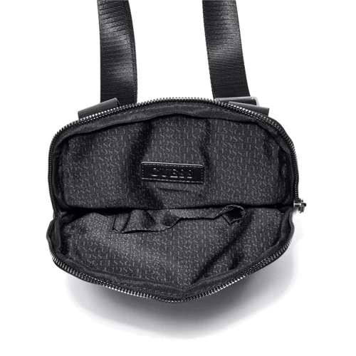 Мужская сумка планшет Guess Dan Logo Mini Flat Crossbody черная (HMDANLP0324-BLA): Страна производитель Мьянма