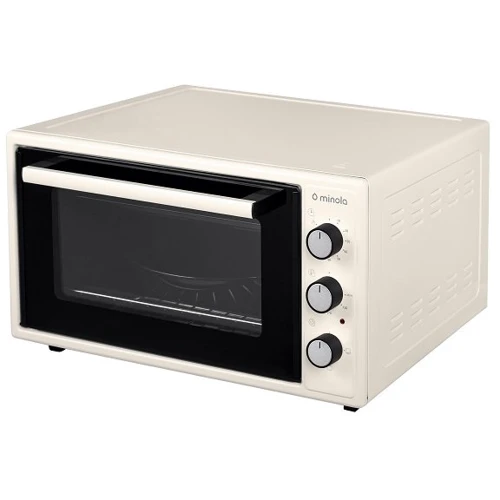 Электродуховка настольная Minola FOE 4815 IV: Метод очистки традиционный, эмаль легкой очистки