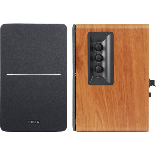 Акустична система Edifier R1280DBs Brown 2.0 42W Bluetooth: Пульт дистанційного керування є