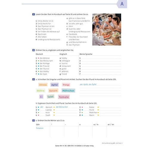 Starten wir! A1: Arbeitsbuch: Обкладинка Мягкая