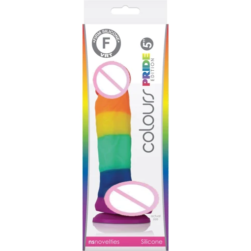 Фаллоимитатор NS Novelties Pride Edition Dildo 5", 13,3х3,7 см