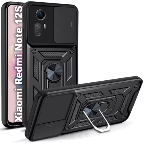 Чехол для телефонов BeCover Military Black for Xiaomi Redmi Note 12S (710008)