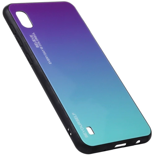 Чохол для телефона BeCover Gradient Glass Purple/Blue for Vivo Y91C (704051): Сумісність Vivo Y91C