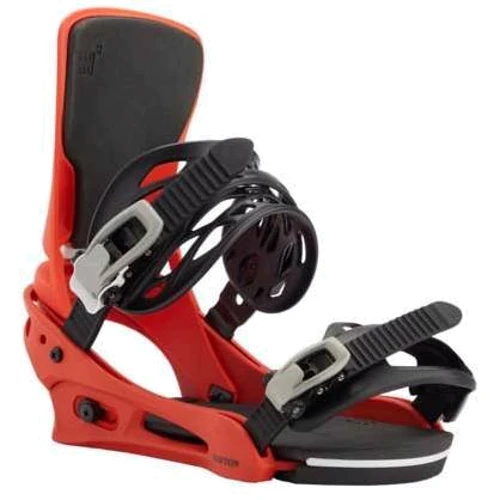 Крепление для сноуборда BURTON CARTEL bright red M 2021 (9009521867100): Цвет красный