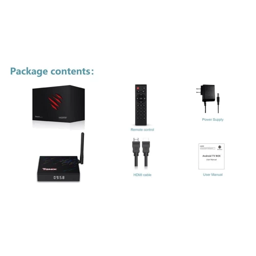 Приставка Smart TV Tanix TX68 (4GB/32GB): ТВ-тюнер Нет