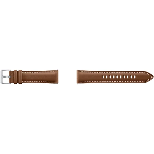 Ремешок Samsung Stitch Leather Band M/L Brown for Samsung Watch 42mm / Watch 3 41mm / Active / Active 2 (ET-SLR84LAEGRU): Цвет коричневый