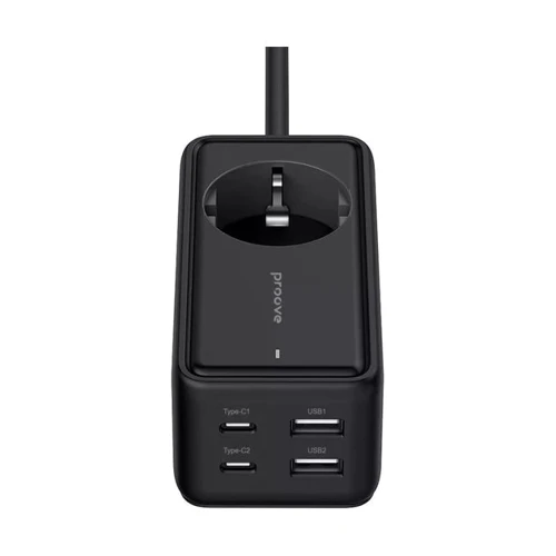 

Proove Power Strip Homester PD-03 1AC 65W (2 Type-C + 2USB) black