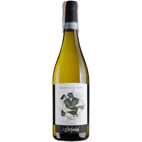 Вино I Stefanini Monte de Toni Soave белое сухое 0.75л (BWQ8489)