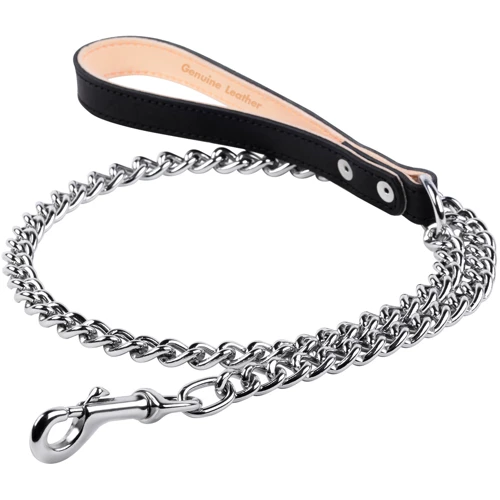 Поводок-цепь Collar 4 мм 105 см черный (05911)