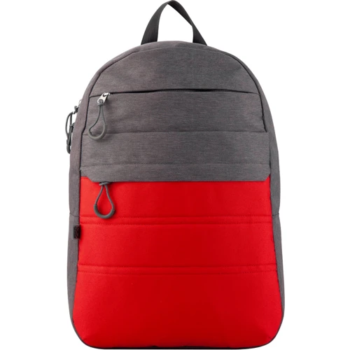 Рюкзак GoPack Сity 118-1 серый красный go20-118l-1