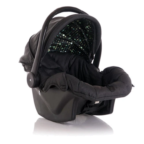 Универсальная коляска 2 в 1 Lorelli DAISY SET с автокреслом (black circles): Возможность установки люльки нет