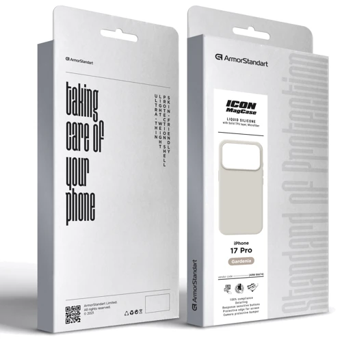 Чехол для iPhone ArmorStandart ICON2 MagCase Gardenia for iPhone 17 Pro (ARM86674)