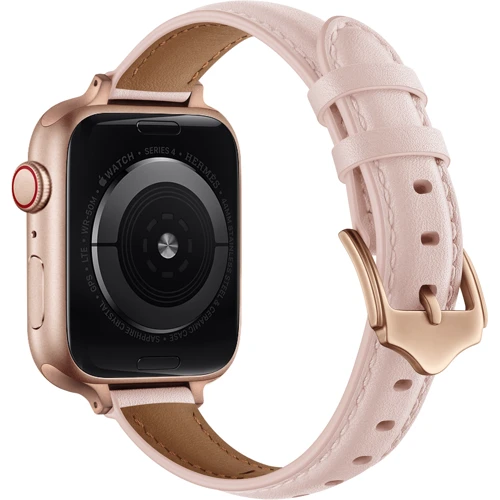 Аксесуар для Watch Slim 14mm Cow Leather Business Watch Bank Pink Sand (BLAP181243) для Apple Watch 38/40/41mm: Виробник Lunatik