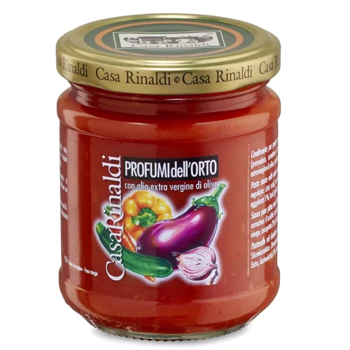 Соус томатный Casa Rinaldi с садовыми овощами 190 г (8006165371223)
