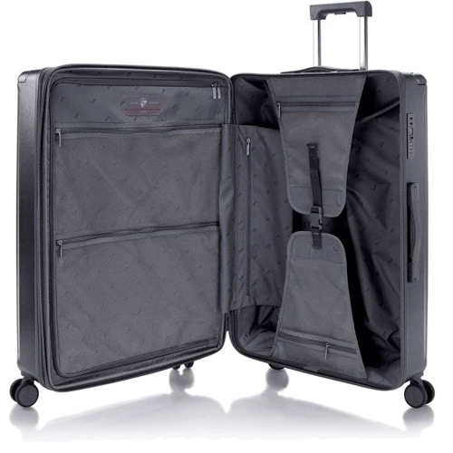 Чемодан Heys Luxe (S) Gunmetal (10160-0063-21)/(10160-0063-S3): Застежка Молния