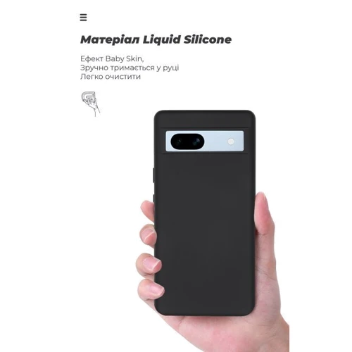 Чохол для телефона ArmorStandart ICON Case Black для Google Pixel 7a (ARM70910) фото 6