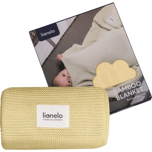 Одеяло Lionelo Bamboo Blanket Yellow Lemon (LO-BAMBOO BLANKET YELLOW LEMON)